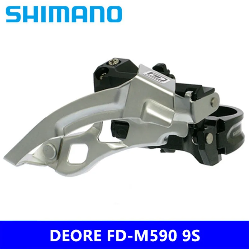 Абсолютно новый оригинальный аутентичный SHIMANO DEORE FD M590 горный велосипед 9 S/27 S