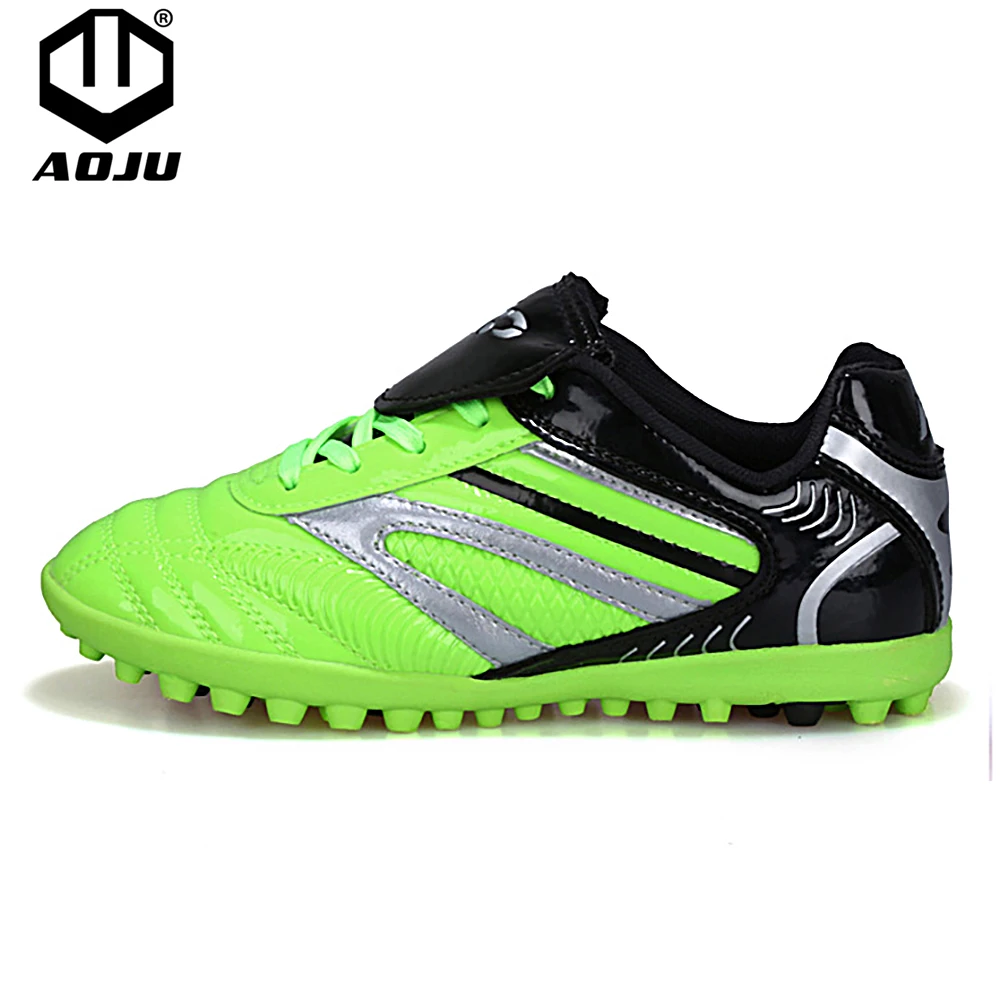 AOJU TF Turf бутсы футбольные дышащие уличные кроссовки спортивные взрослые ботинки