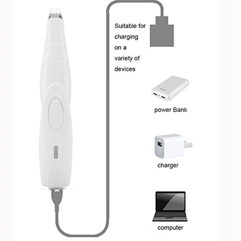 USB машинка для стрижки животных ножницы для собак крупного рогатого скота кроликов Бритва для ухода за домашними животными электрический триммер для стрижки волос Машинка для стрижки