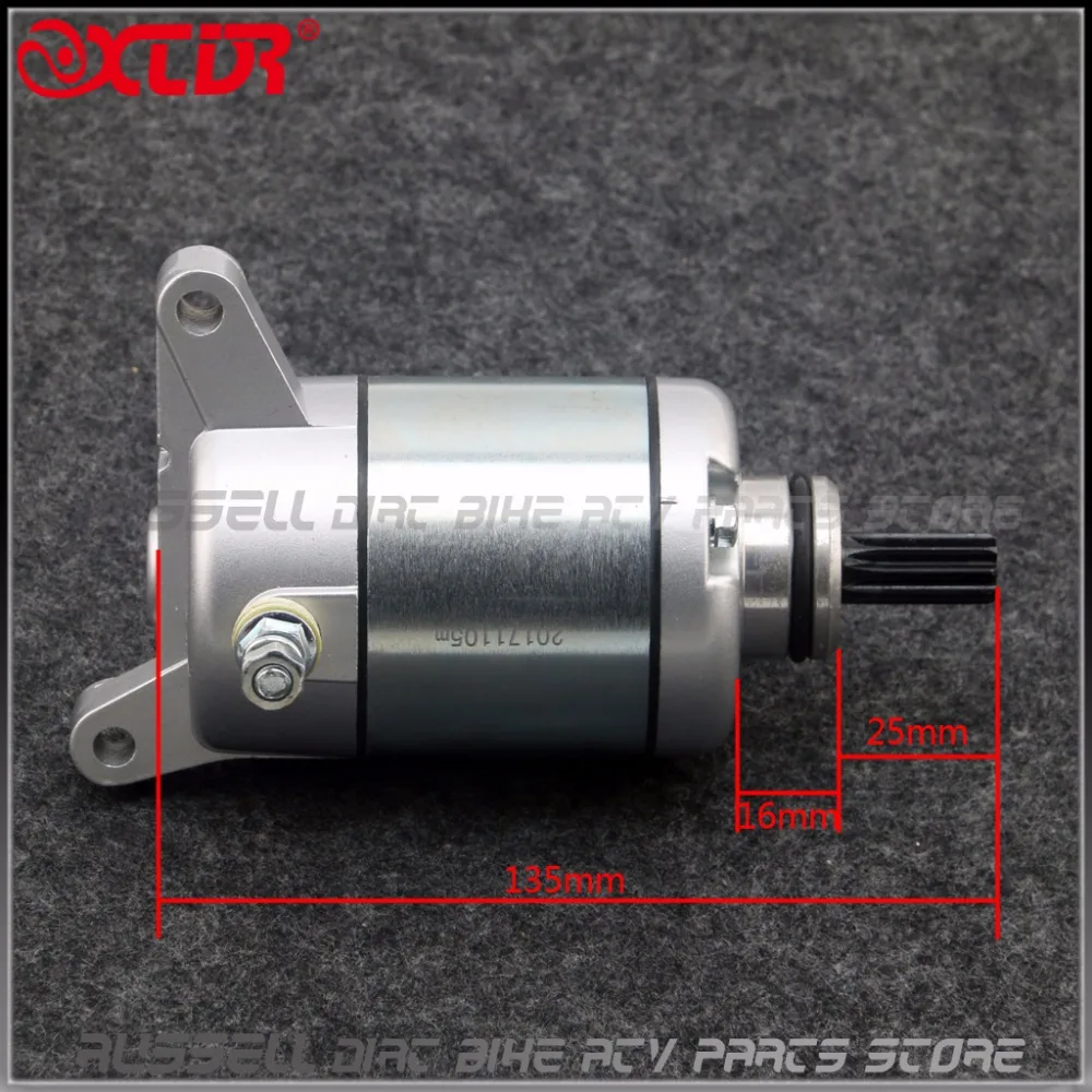 Неподлинный 9 контактный Стартерный двигатель для Honda CBF125 2009 2014 CBF150 2014|motor motor|motor