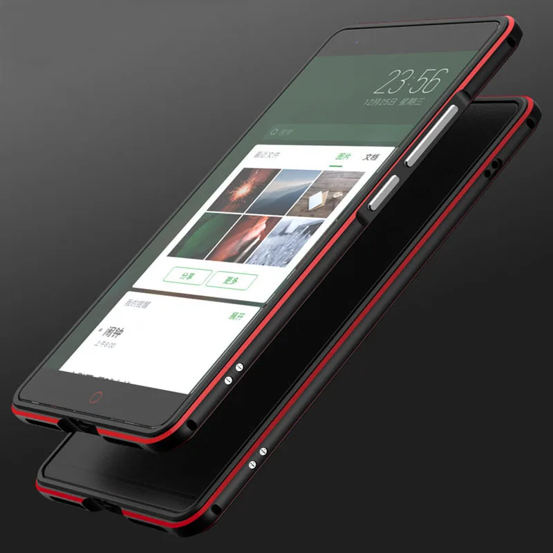 Чехол s для Nubia Z17 чехол жесткая задняя крышка ПК металлический бампер деловой Z 17