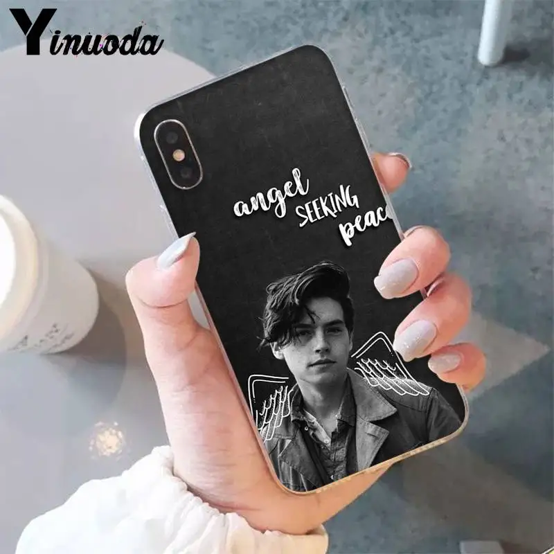 Мягкий чехол для телефона Yinuoda American TV Riverdale Cole Sprouse iPhone 8 7 6 6S Plus X XS MAX 5 5S SE XR 10 11 11pro