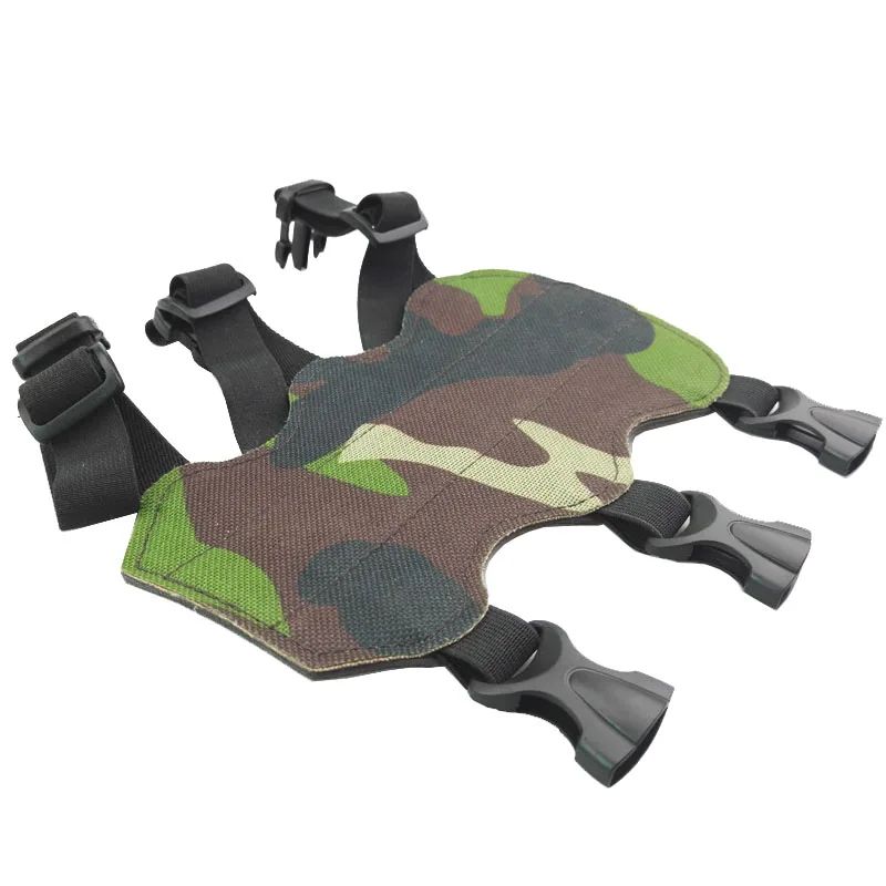 

Camo 1pc Archery Hunting Arm Guard with 3 Straps Flexible Adjustable Glove for hunting and shooting sports Arm Guard Accessories