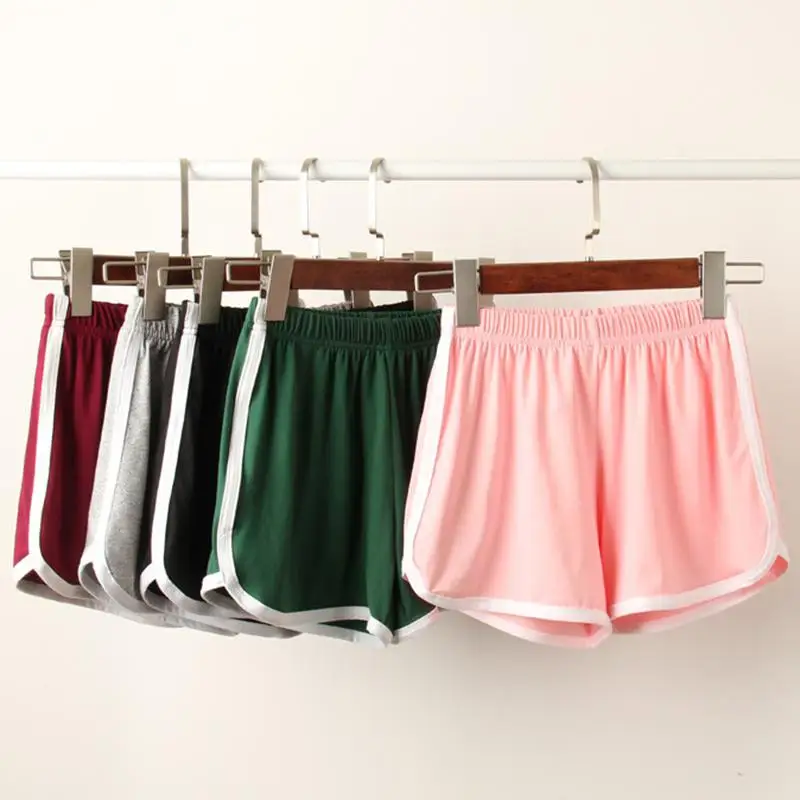 Yfashion Women Ladies Casual Shorts Summer 2019 Cozy Breathable Elastic Waist Workout Waistband Female | Женская одежда