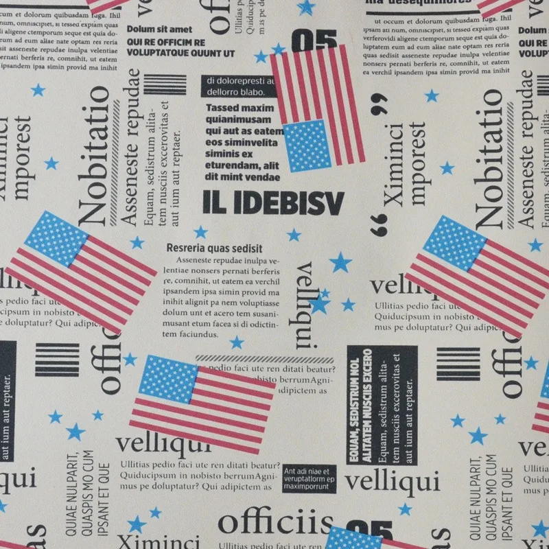 

beibehang Personality English Newspaper Wallpaper Waterproof Retro Yellow Alphabet Flag Clothing Shop Coffee Shop Wallpaper