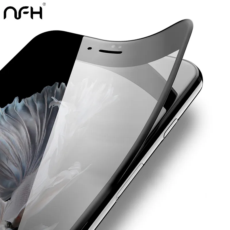 3D мягкое закаленное стекло для iPhone 6 S 7 8 Plus X 10 противоударное защитное покрытие