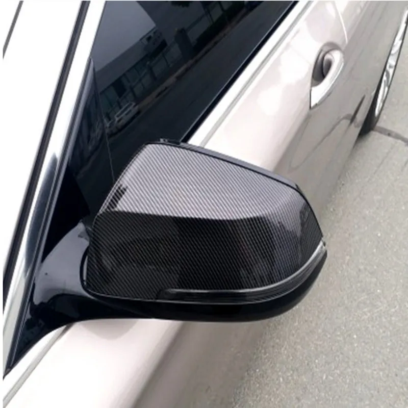 Одна пара зеркальных чехлов из углеродного волокна для BMW X3 F20 F22 F21 F30 F32 F36 2012 2016