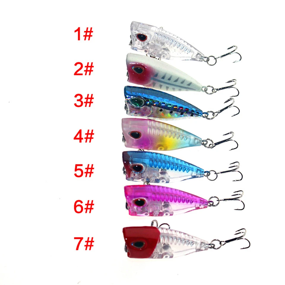 1 шт. реалистичные рыболовные приманки 3 см 4g 12 # крючки Pesca Рыбная ловля рыбы