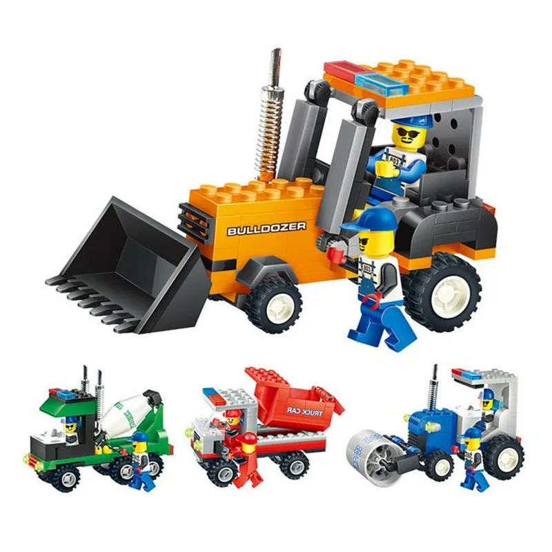 Лидер продаж город Инженерная смеситель бульдозер ролик грузовик сборка здания