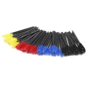 Шт. щеточки с тушью для ресниц шт. одноразовые аппликаторы завивки палочки 100