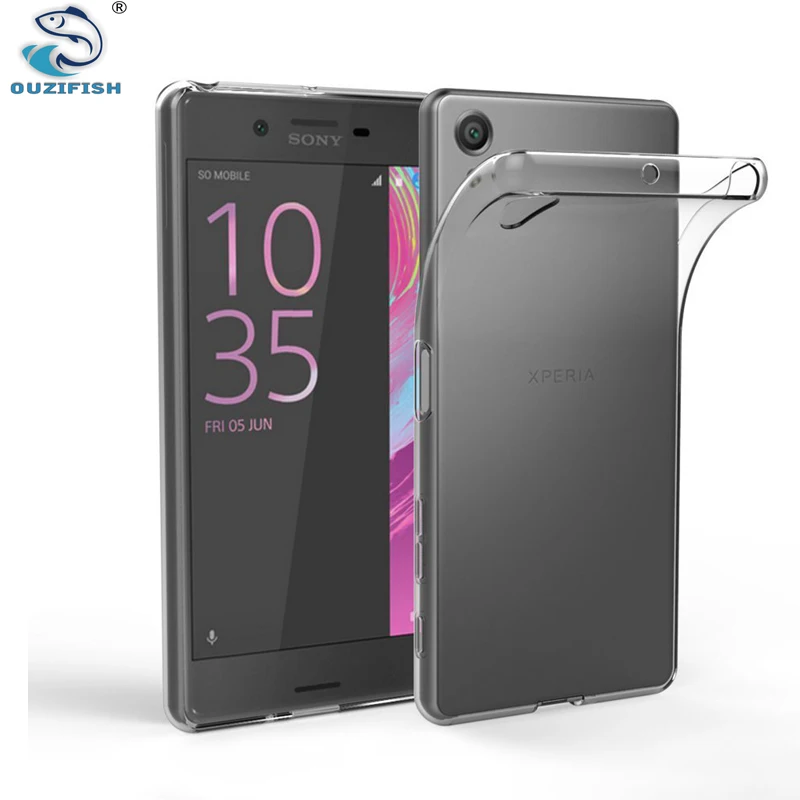 OUZIFISH мягкий прозрачный чехол из ТПУ для Sony Xperia X COMPACT Performance XZ XZS XA1 L1 XZ1 PLUS