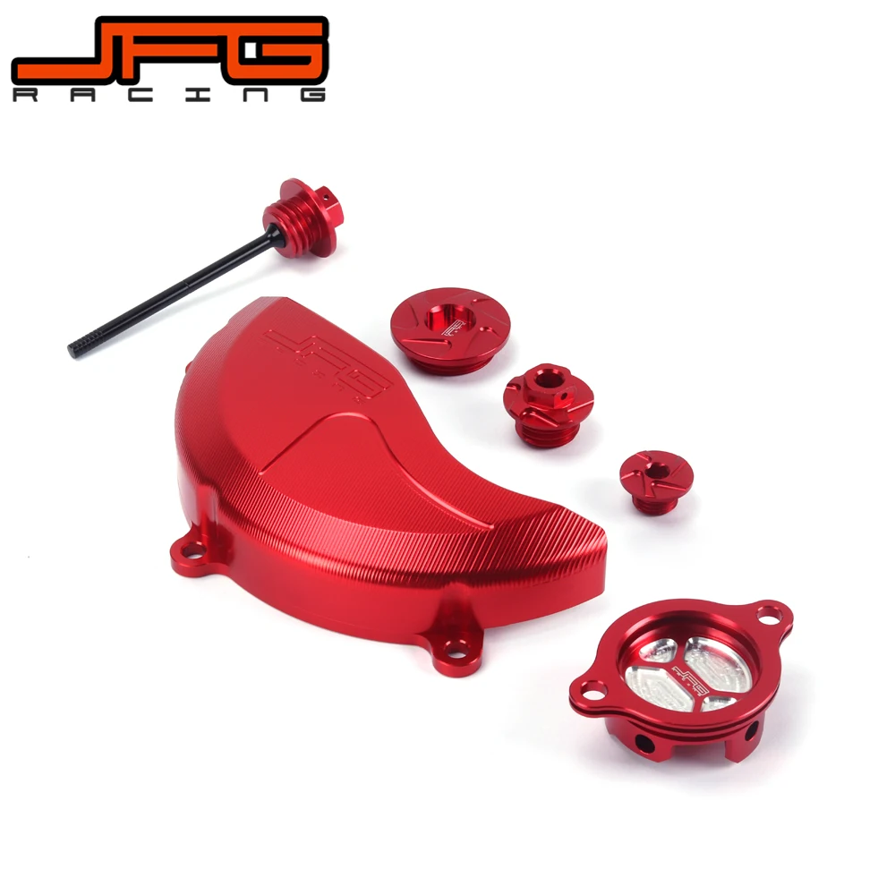 Крышка масляного фильтра двигателя CNC масляный винт щуп набор Dip для Honda CRF250R CRF 250R