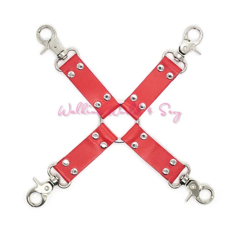 Секс-товары аксессуары искусственная кожа поперечный ремень для рук манжеты на