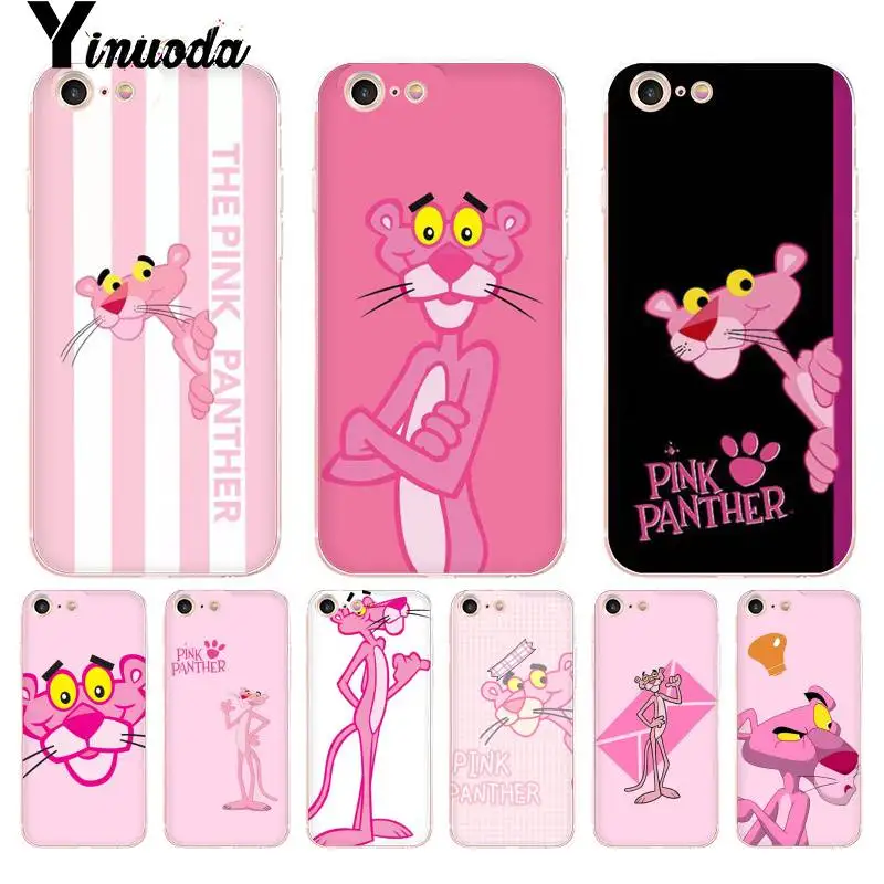 Yinuoda Kawaii Розовая пантера новый высококачественный мульти чехол для телефона iPhone 8