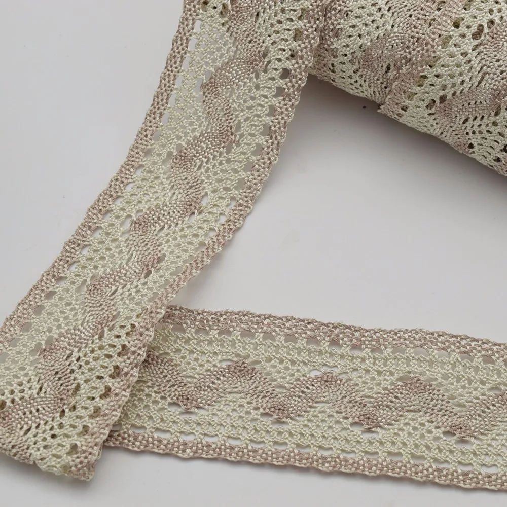 Высококачественное кружево из полиэстера разные цвета кружевная отделка