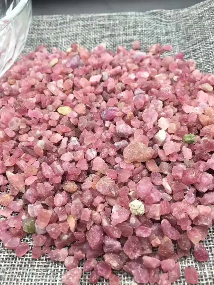 100g rare natural rough stones and minerals reiki healing crystal ruby raw gemstone specimen for making jewelry | Дом и сад