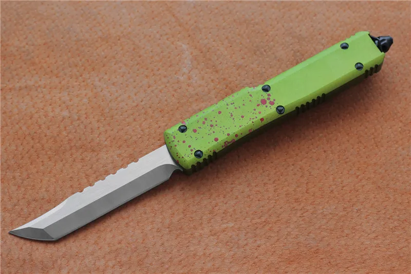 B MIKER X-70 лезвие ножа: 7CR17, Ручка: 6061-T6Aluminum(CNC). Кемпинг выживания Открытый EDC Охота тактический инструмент ужин кухонный нож - Цвет: B