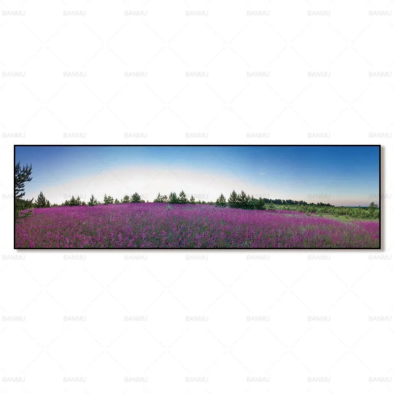 Картина на холсте Настенная картина лаванда и плакаты настенное искусство без