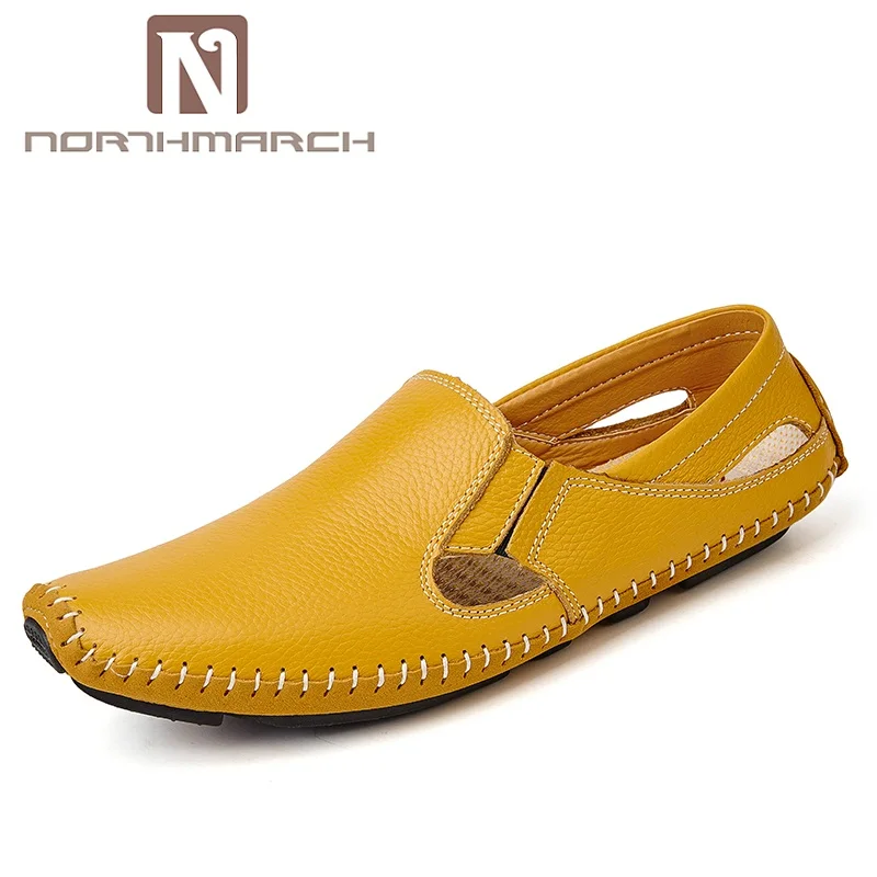 NORTHMARCH/Модная брендовая мужская обувь из натуральной кожи Дышащая повседневная