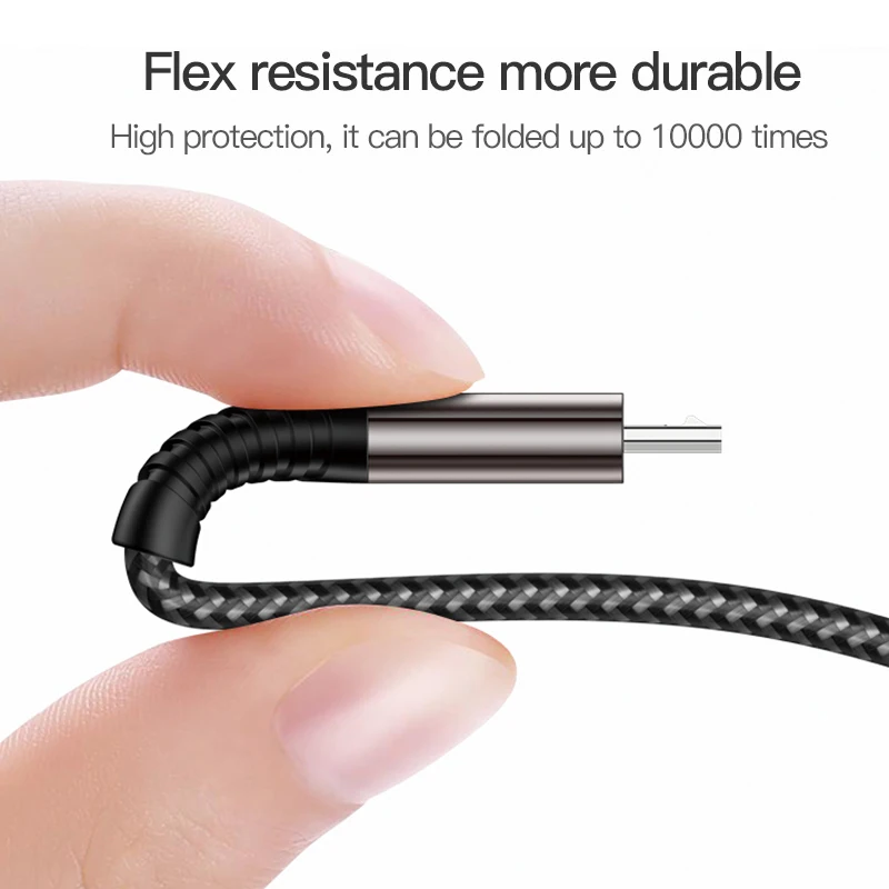 TOTU Micro USB кабель для быстрой зарядки данных зарядный Microusb Samsung Xiaomi Redmi Android