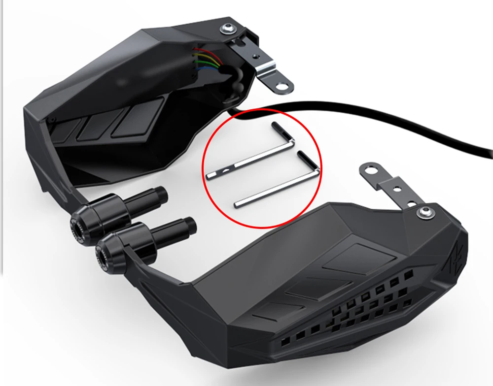 Мотоциклетные ветрозащитные рукавицы светящиеся аксессуары для bajaj pulsar 200 ns mv agusta brutale 910 v rod yamaha r15