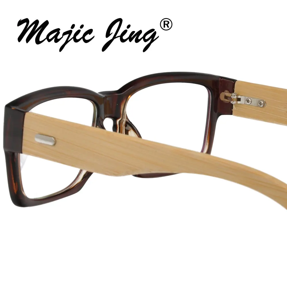 Magic Jing Plastic Rectangle Optical Frames Full Rim Eyeglasses Bamboo Temple Prescription Spectacles A6823
Magic Jing Plastic Rectangle Optical Frames Full Rim Eyeglasses Bamboo Temple Prescription Spectacles A6823