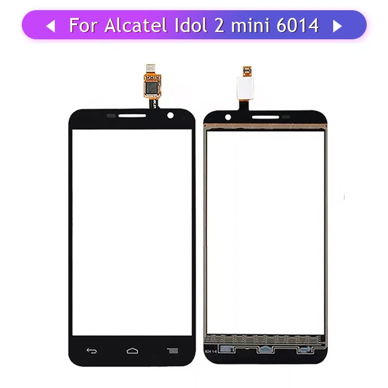 5 шт. экран для Alcatel One Touch Idol 2 Mini L 6014 6016 OT6016 сенсорная стеклянная панель дигитайзер
