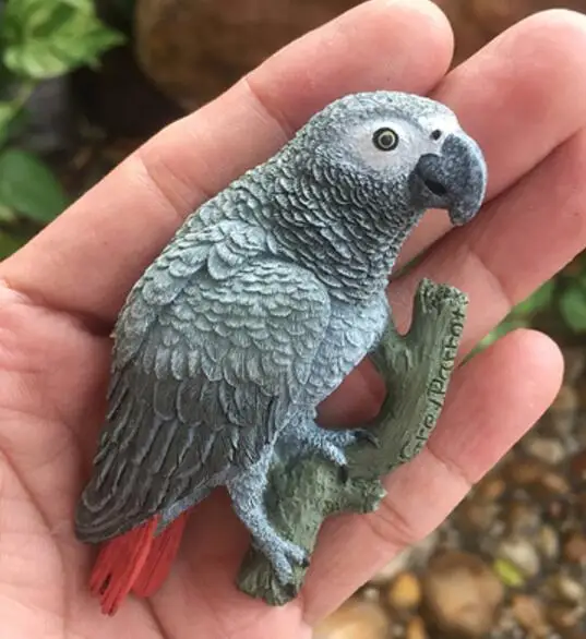 Магниты для холодильника TUOYIRUBLUEX 3D попугай р жирафик и попугай илл кургановой 0 мраскрмал