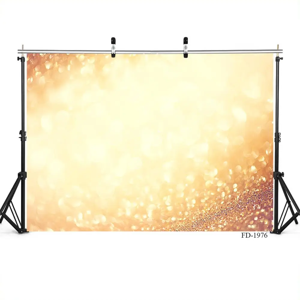 Золотые блестящие боке настенные вечерние фоны для фотосъемки индивидуальные