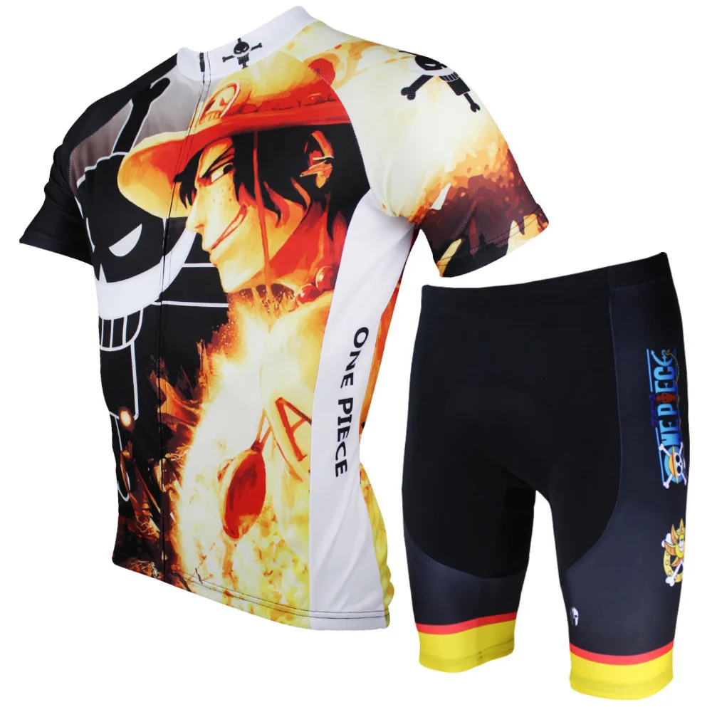 Цельный спортивный трикотаж для езды на велосипеде с коротким рукавом размеры до