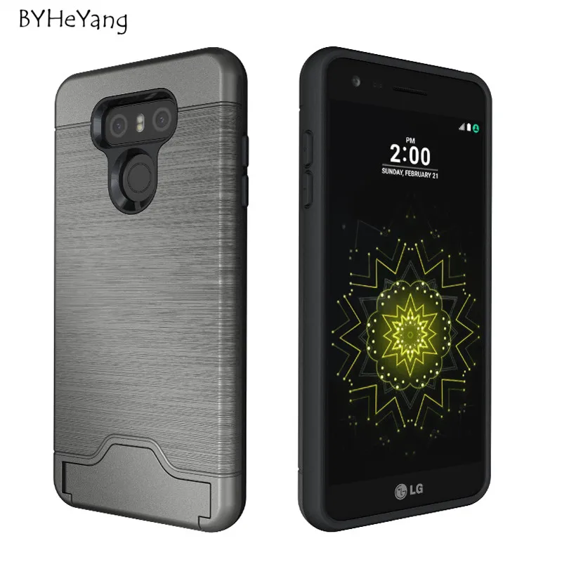 BYHeYang чехол для телефона LG G6 5 7 дюймов ударопрочный ТПУ + PC матовый двухслойный