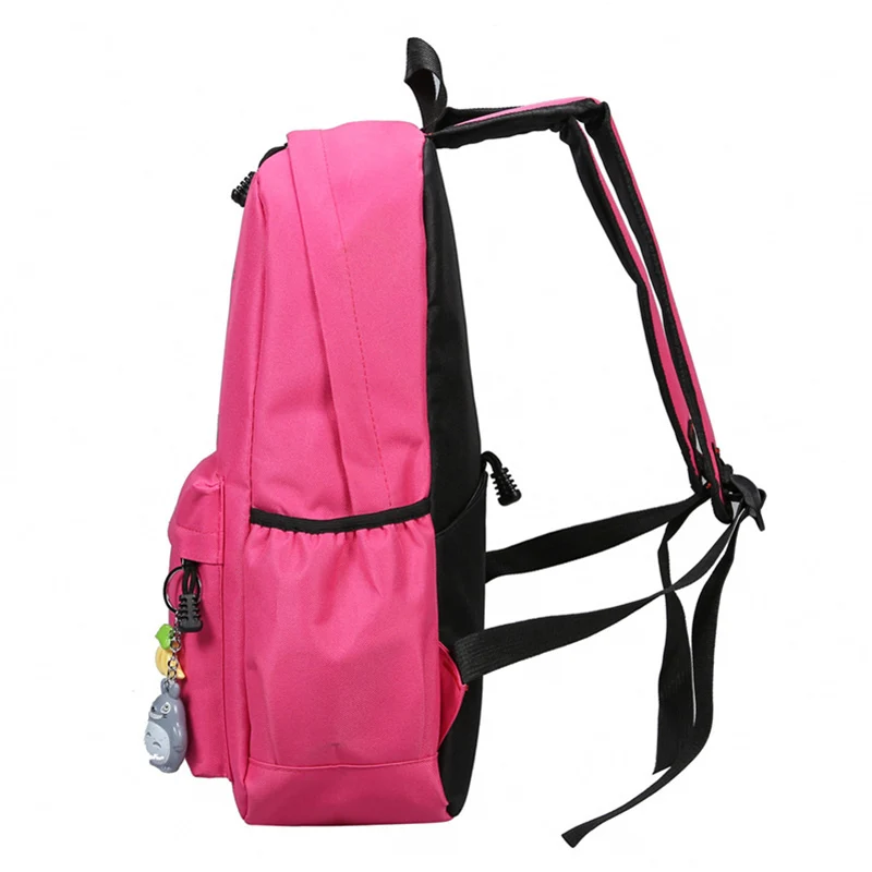 Totoro рюкзак для мужчин и женщин дорожный софтбэк Холщовый Рюкзак Mochila девочек