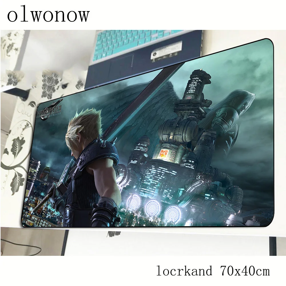 

final fantasy mousepad 700x400x3mm Fashion gaming mouse pad gamer mat Halloween Gift computer desk padmouse keyboard play mats