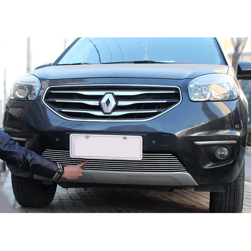 Для Renault Koleo 2012-2017 в сетку Яркие полоски изменение тела аксессуары металлическая