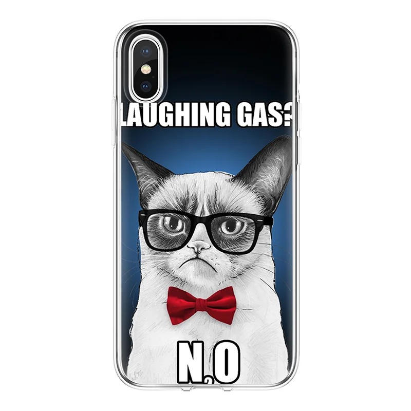 Sleeping cat for iPhone 4S 5 5S SE 6 S 7 8 Plus Funda Coque Soft For 7plus 8plus X XsMax XR Cover TPU case |
