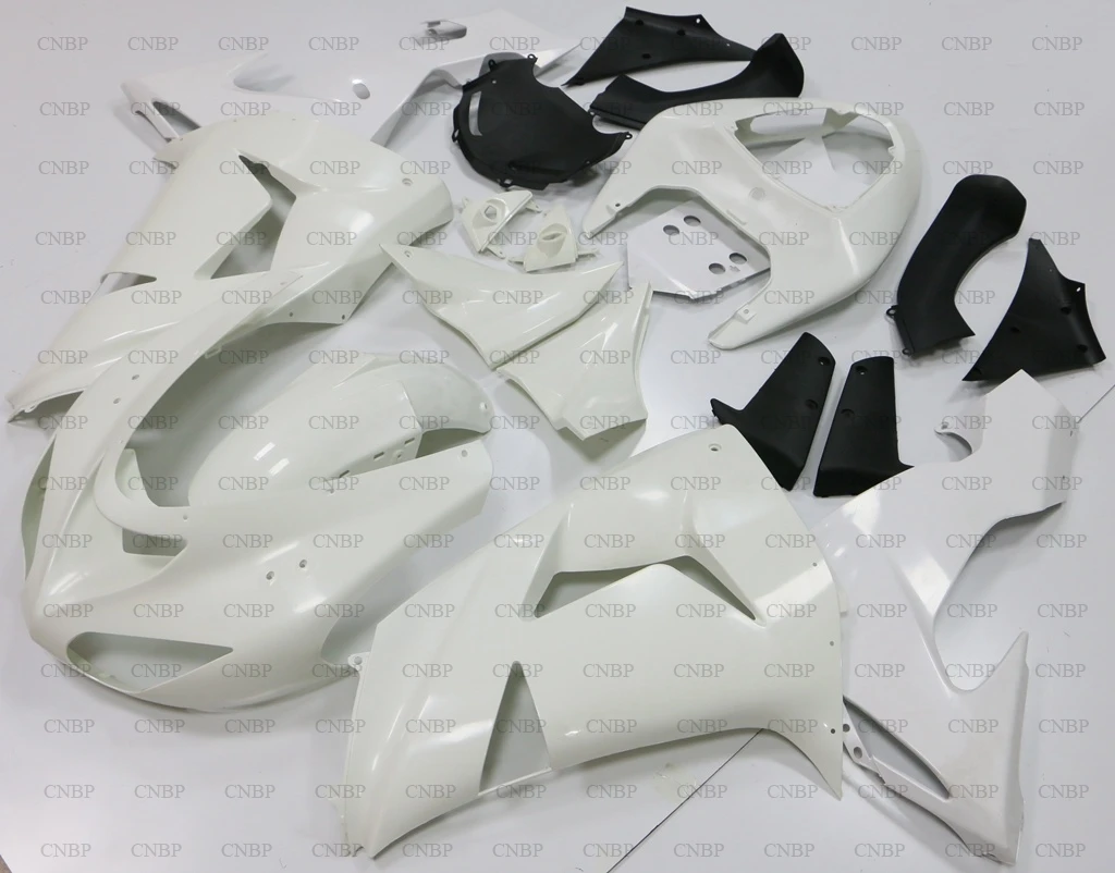 UNPAINTED fairing Для Kawasaki ZX10r 2006 наборы для тела Ninja ZX 10r 2006-2007 глянцевый черный Обтекатели ZX10r 2007 набор для всего тела - Цвет: UNPAINTED fairing