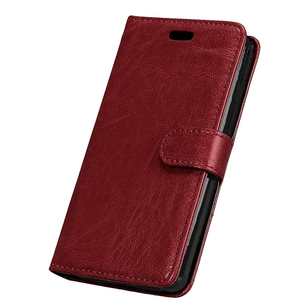 Роскошный чехол из искусственной кожи для Alcatel POP 4 5051D One Touch Pop откидная сумка