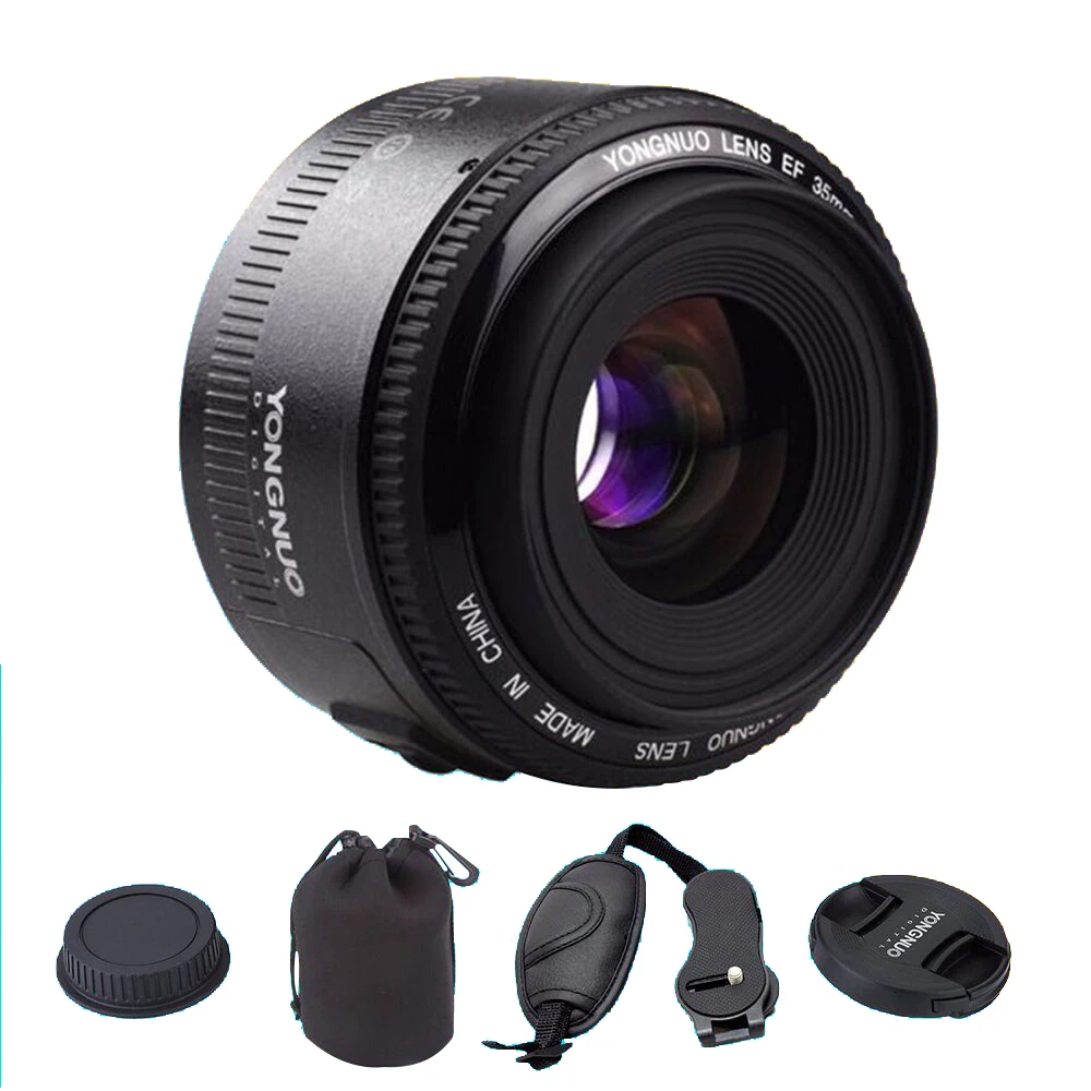 Yongnuo YN35mm F2 obiettivo grandangolare Grande Apertura Fissa месса фуоко Automatica объектив для nikon D7100 D3200 D3300