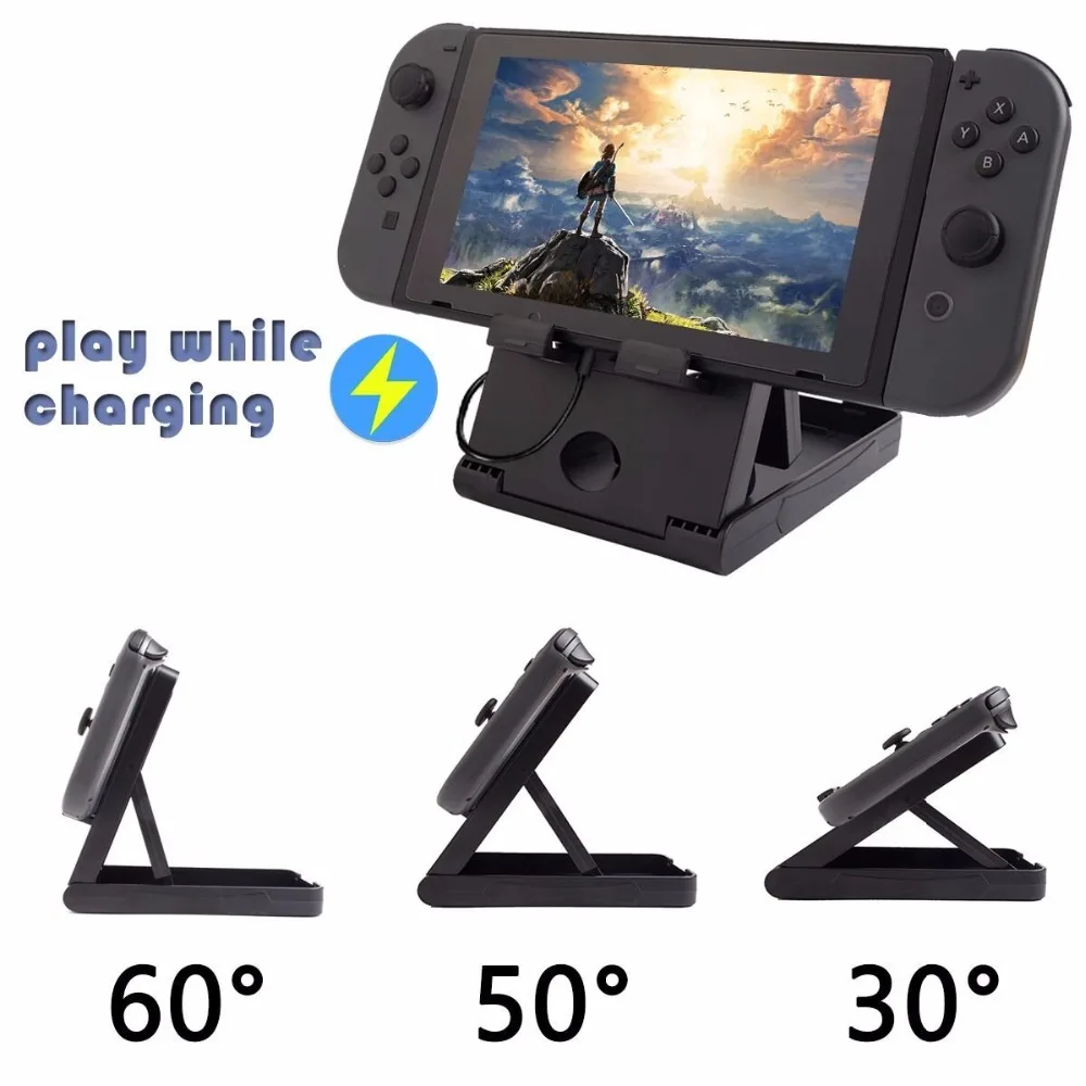 6 шт. комплект аксессуаров для консоли Nintendo Switch рулевое колесо держатель