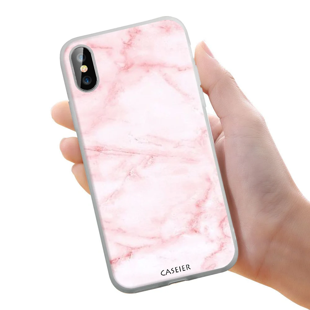 05 Матовый чехол caseier для IPhone X XR XS MAX 7 8 6 6s Phone Чехол для iPhone 10 6 6s 7 8 Plus XR задняя крышка Capinha Funda Bag чехол на айфон 6 s 7 8 X чехол на айфон XR XS MAX чехол на айфон 7 8 Plus - Цвет: 05
