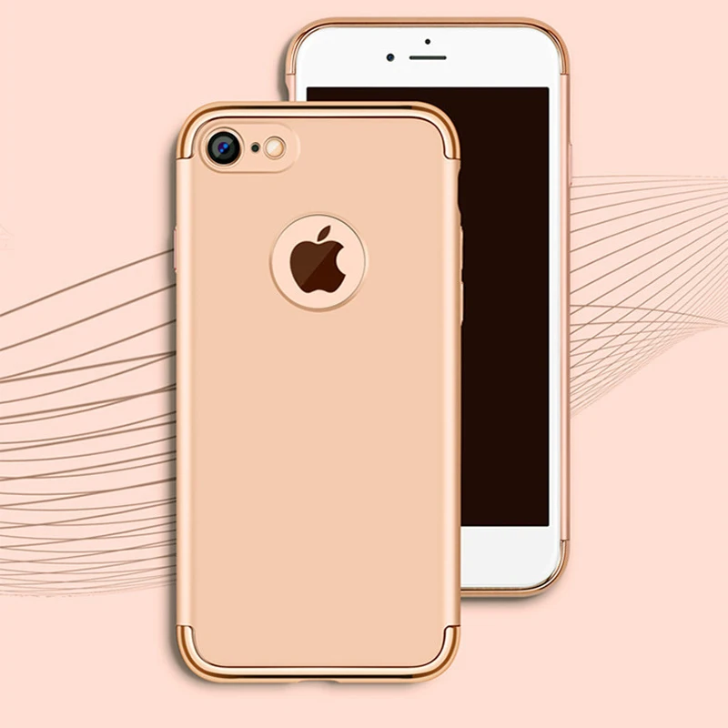 Kainuen я Роскошные копировать ETUI capinha Coque чехол Чехол для Apple iPhone 6 S Plus плюс по Жесткий