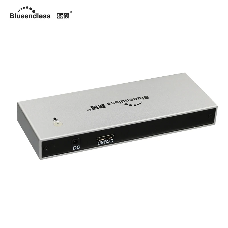 Blueendless Бесплатная доставка 2 0 Usb A Алюминий 7 Порты и разъёмы удлинитель