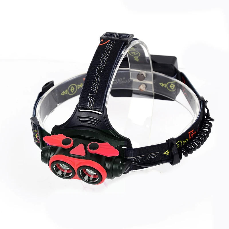 Litwod z307305A 8000LM светодиодный налобный фонарь XM-L2 U3 4 режима Перезаряжаемые головной светильник фара Точечный светильник головной светильник 2*18650 Батарея