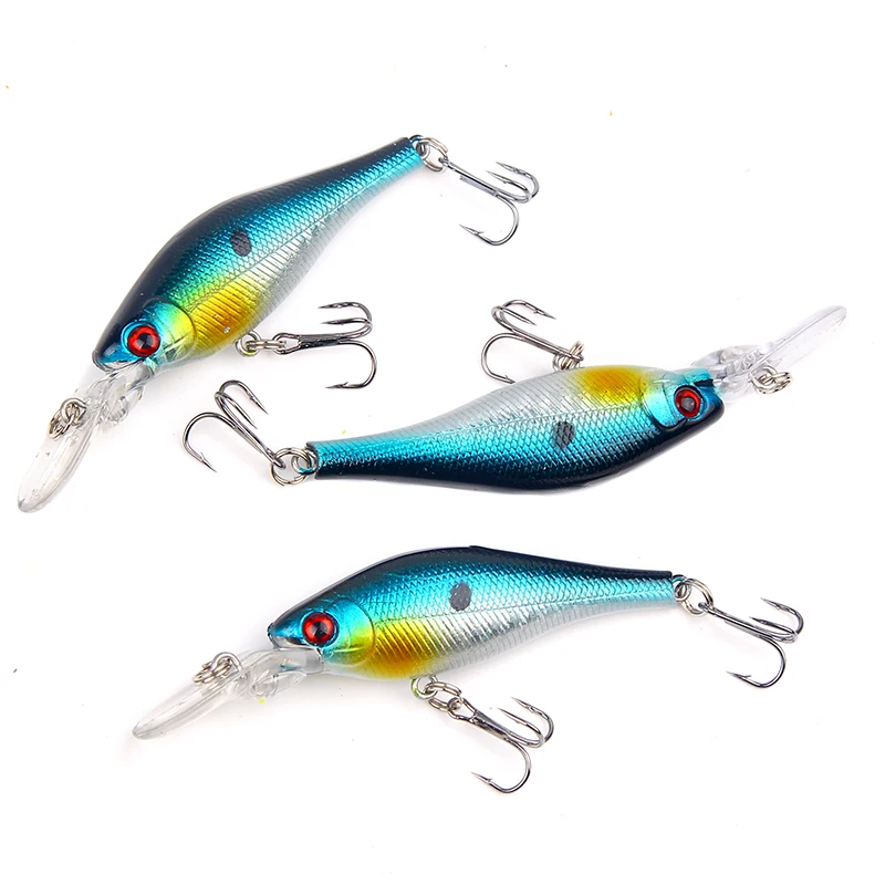 SEAPESCA новые рыболовные приманки 3D глаз японский воблер Swimbait Pesca Crazy Wobble 8 5 см 7 г