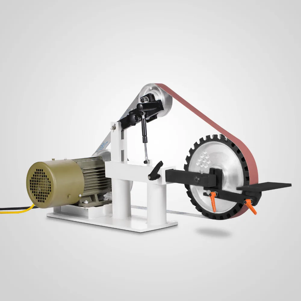 Ленточный шлифовальный станок SANDER 2x8" 2HP изготовление шлифовального круга с переменной скоростью на продажу