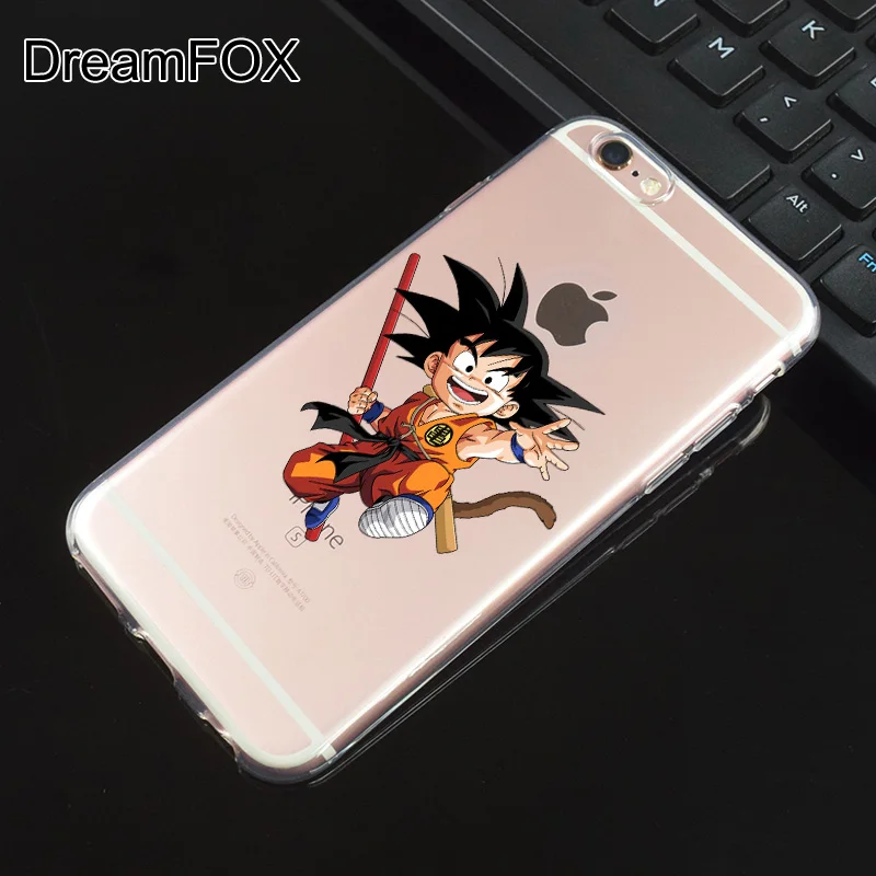 M181 мультфильм Dragon Ball Goku Мягкий ТПУ силиконовый чехол для Apple iPhone 11 Pro X XR XS Max 8 7 6S Plus 5