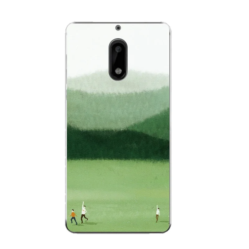 Мягкий прозрачный чехол для телефона из ТПУ с рисунком клубники Nokia3 5 6 8 N540 N640 N535