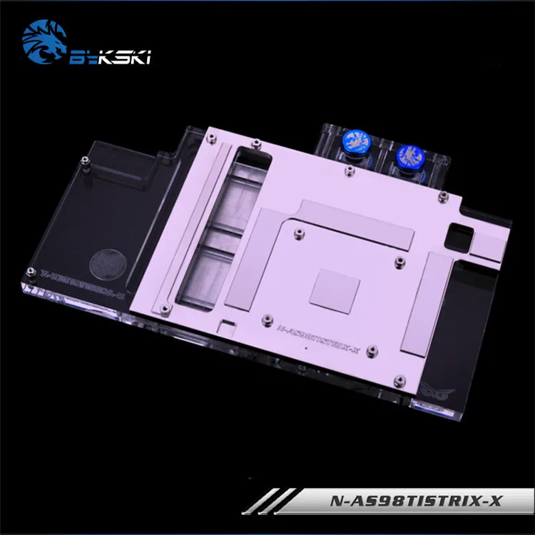 Bykski полное покрытие блок видеокарты использовать для ASUS STRIX GTX 980TI DC3OC медный