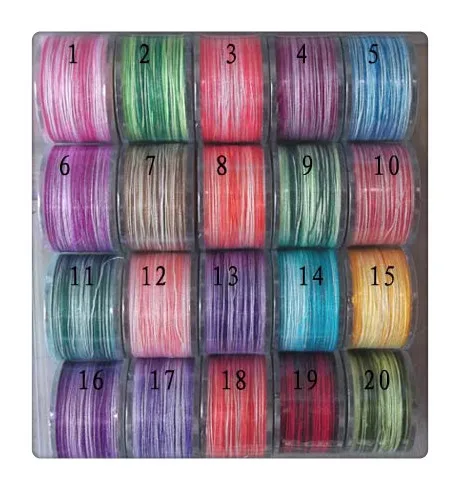 Бесплатная доставка хит продаж 100% хлопок аналогичный Цвет DMC разная нить 25/2