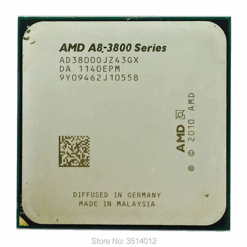 Четырехъядерный процессор AMD 3800 A8 2 4 ГГц AD3800OJZ43GX Socket FM1 | Компьютеры и офис
